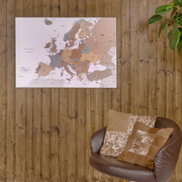 Europos žemėlapis Nr.6 Dūminis kvarcas